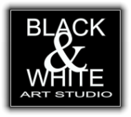 Логотип компании BLACK & WHITE Art Studio