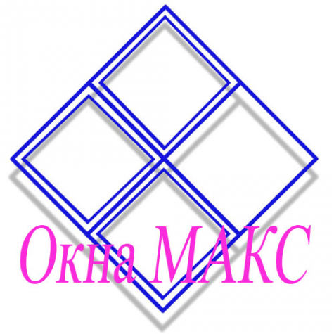 Логотип компании Окна МАКС